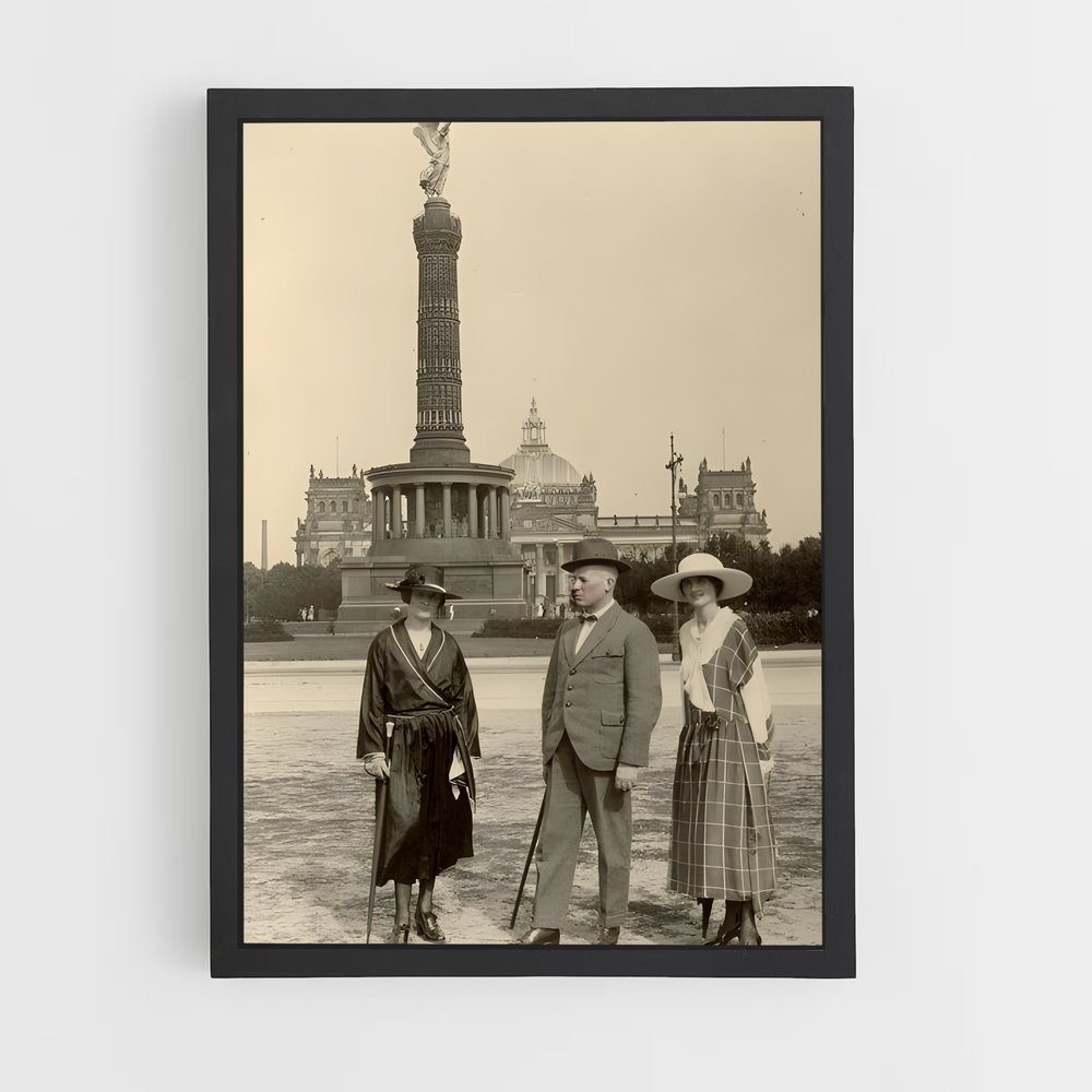 Poster Berlin en Fête – affiche Jeux Olympiques (vue 2)